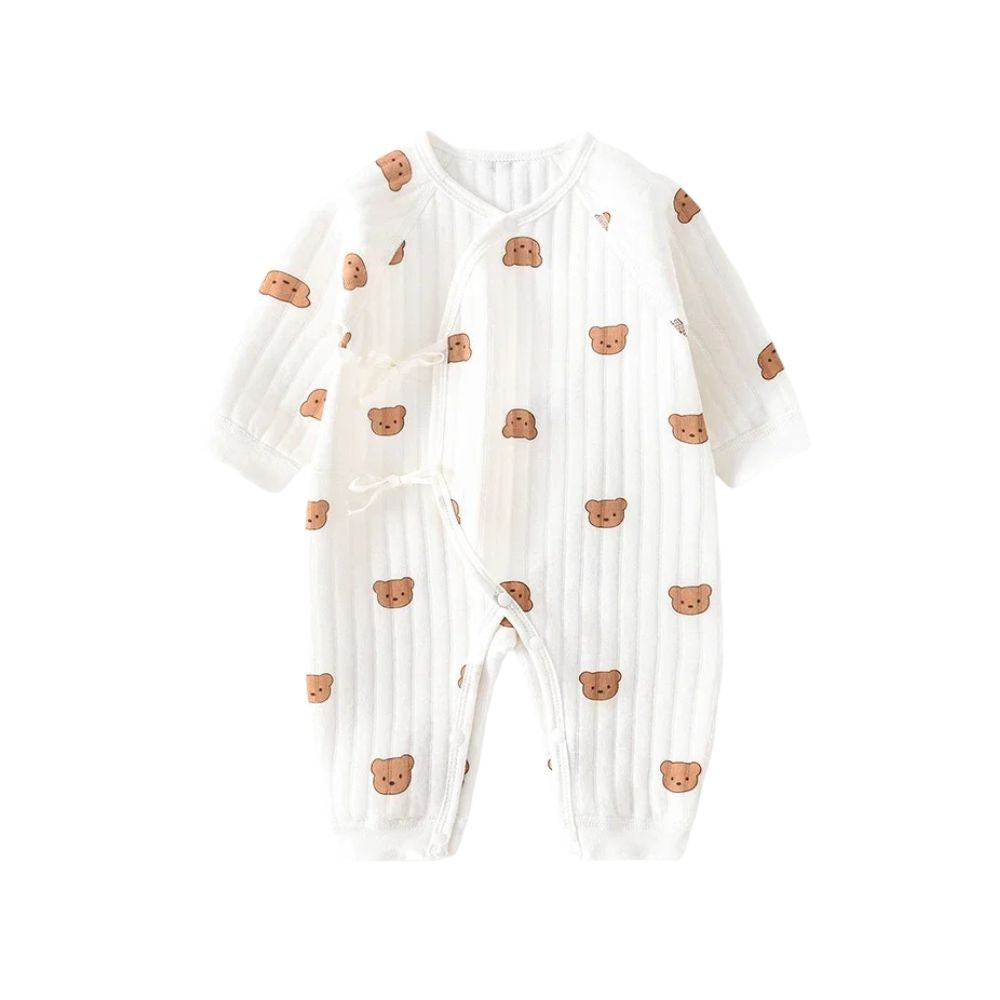 Barboteuse Bébé Coton Ourson