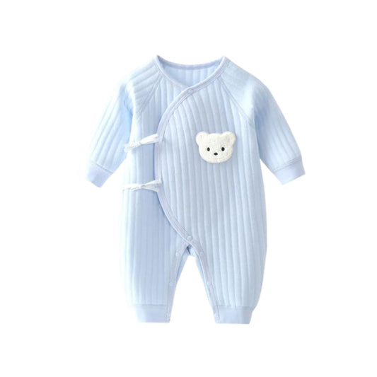 Barboteuse Bébé Ourson Pastel