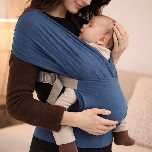 Écharpe Wrap de Portage Ergonomique