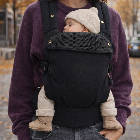 Porte-bébé Ergonomique Compact Réglable