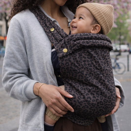 Porte-Bébé Kangourou Ergonomique Léopard