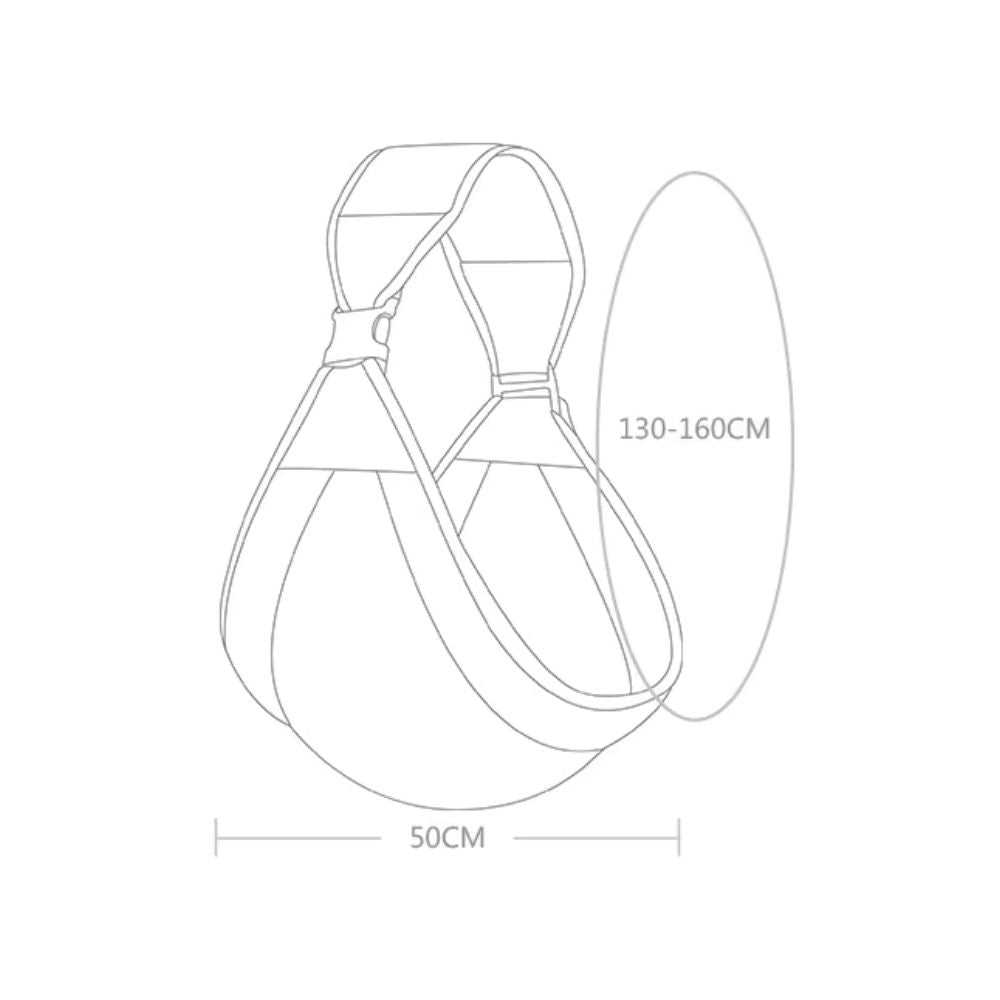 Porte-Bébé Sling Portage Hanche Respirant