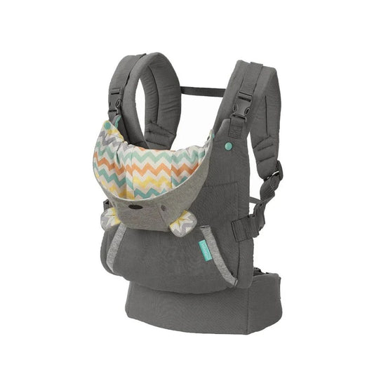 Porte-bébé physiologique multi-positions capuche
