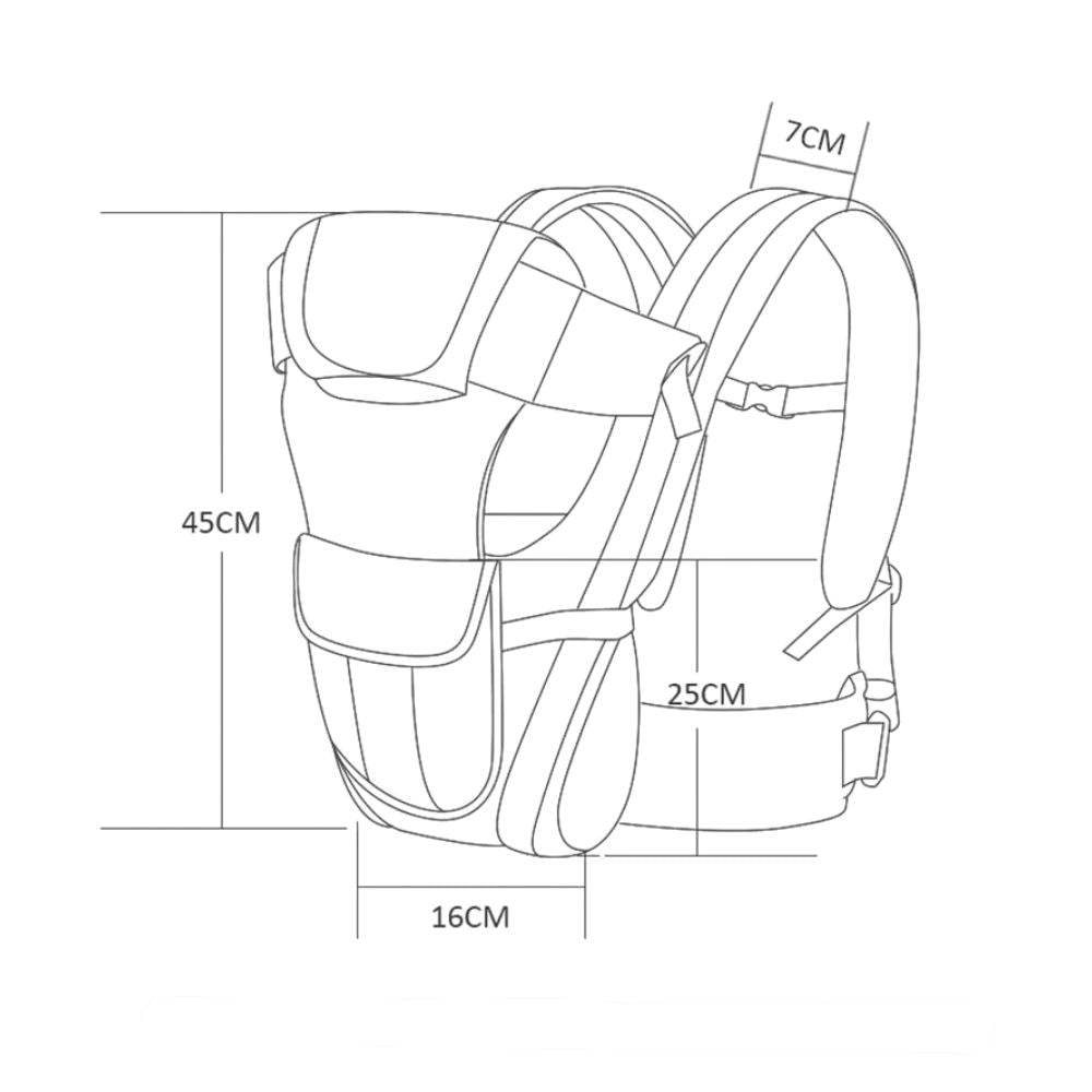 Porte-bébé Physiologique Multi Positions