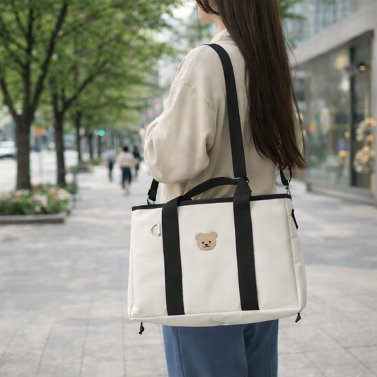 Sac à Langer Ourson Beige