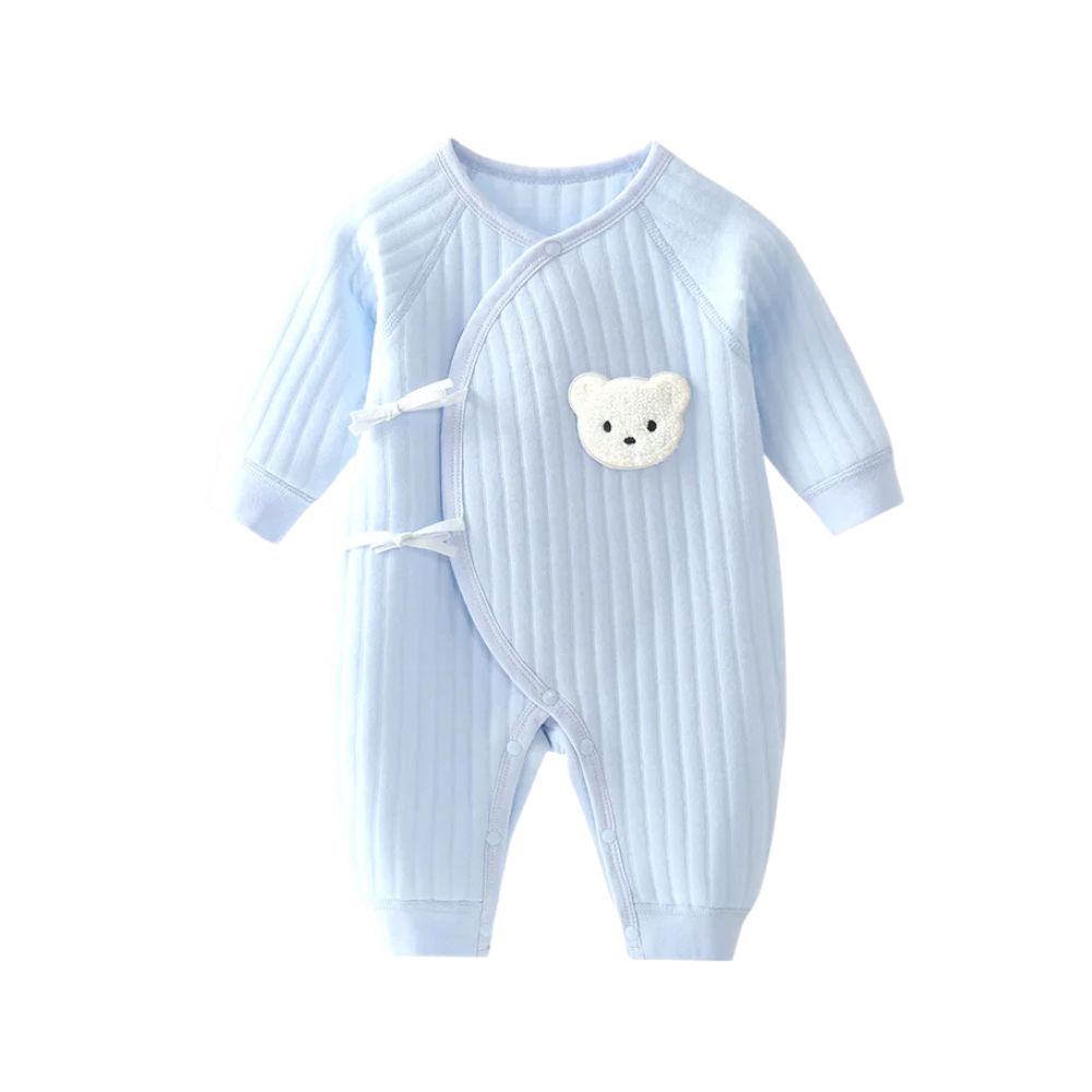 Barboteuse Bébé Ourson Pastel