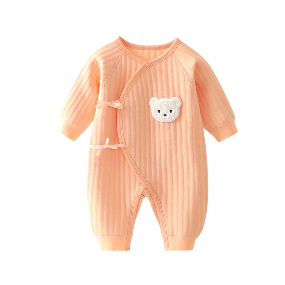 Pastel Bear Baby Romper