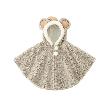 Cape Manteau Bébé Hiver Animal