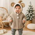 Baby Winter Animal Coat Cape