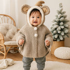 Baby Winter Animal Coat Cape