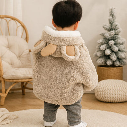 Cape Manteau Bébé Hiver Animal