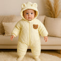 Lined Winter Baby Jumpsuit