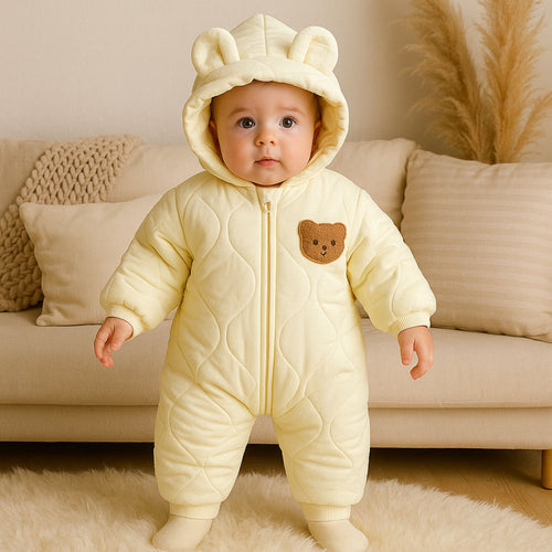 Lined Winter Baby Jumpsuit