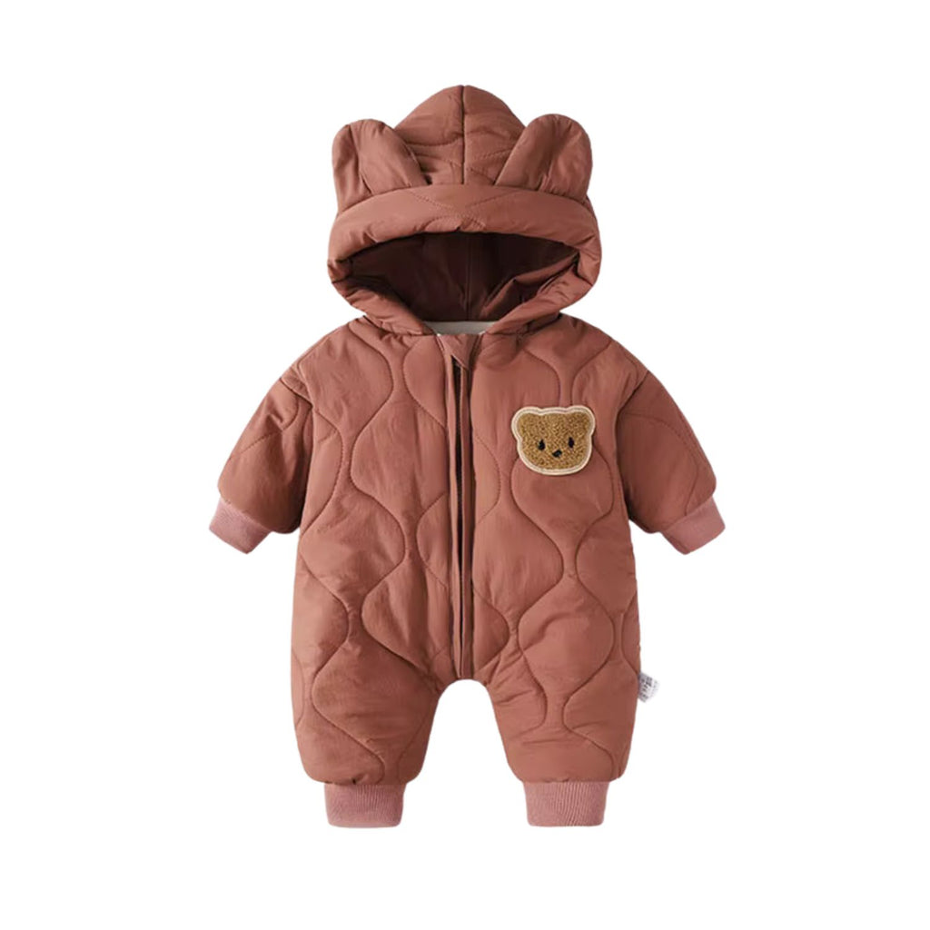 Lined Winter Baby Jumpsuit