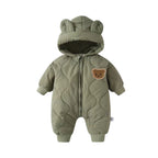 Lined Winter Baby Jumpsuit