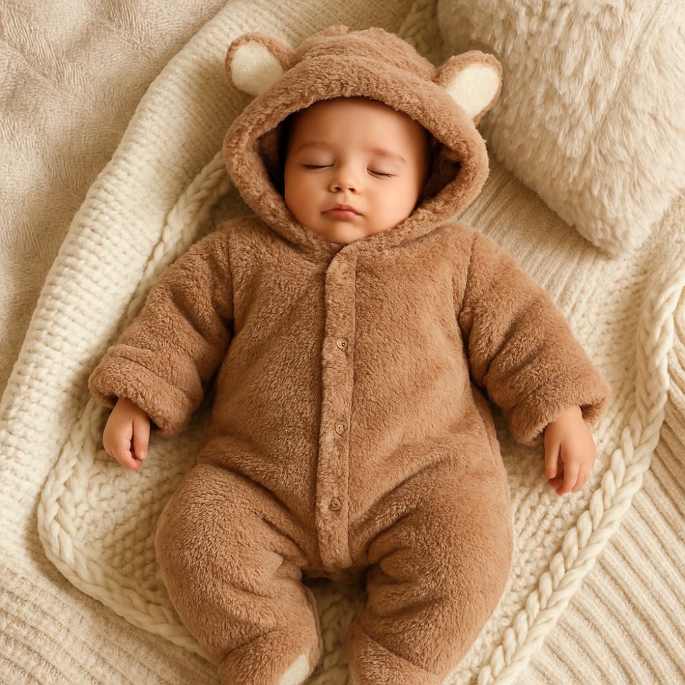 Combinaison Bébé Hiver Ours Polaire