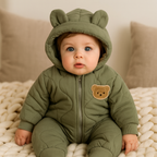 Lined Winter Baby Jumpsuit