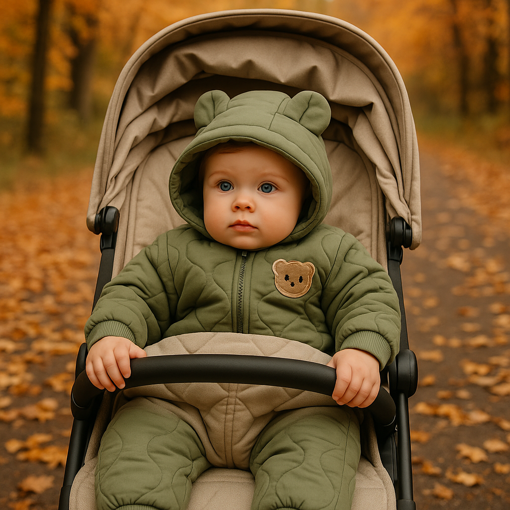 Lined Winter Baby Jumpsuit