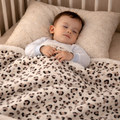 Leopard Winter Baby Blanket