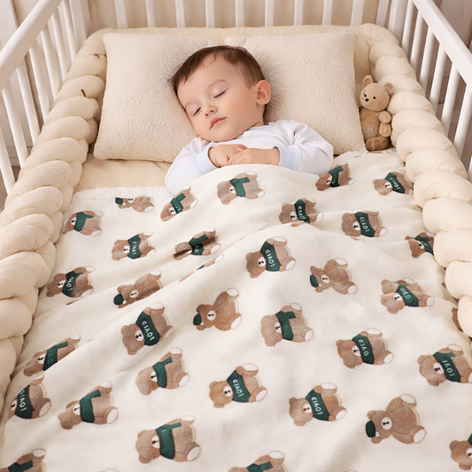 Couverture Bébé Hiver Ours