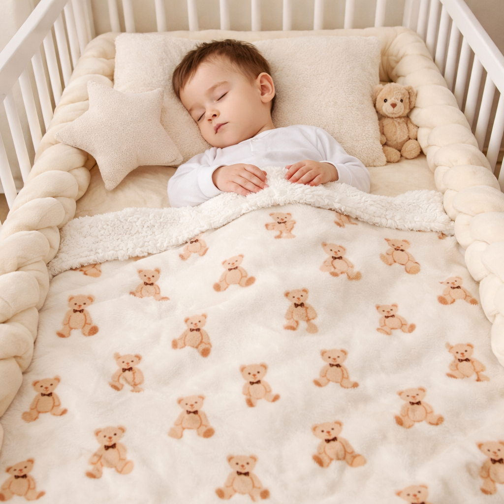 Baby Winter Bear Blanket