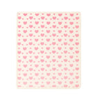 Winter Baby Blanket Heart