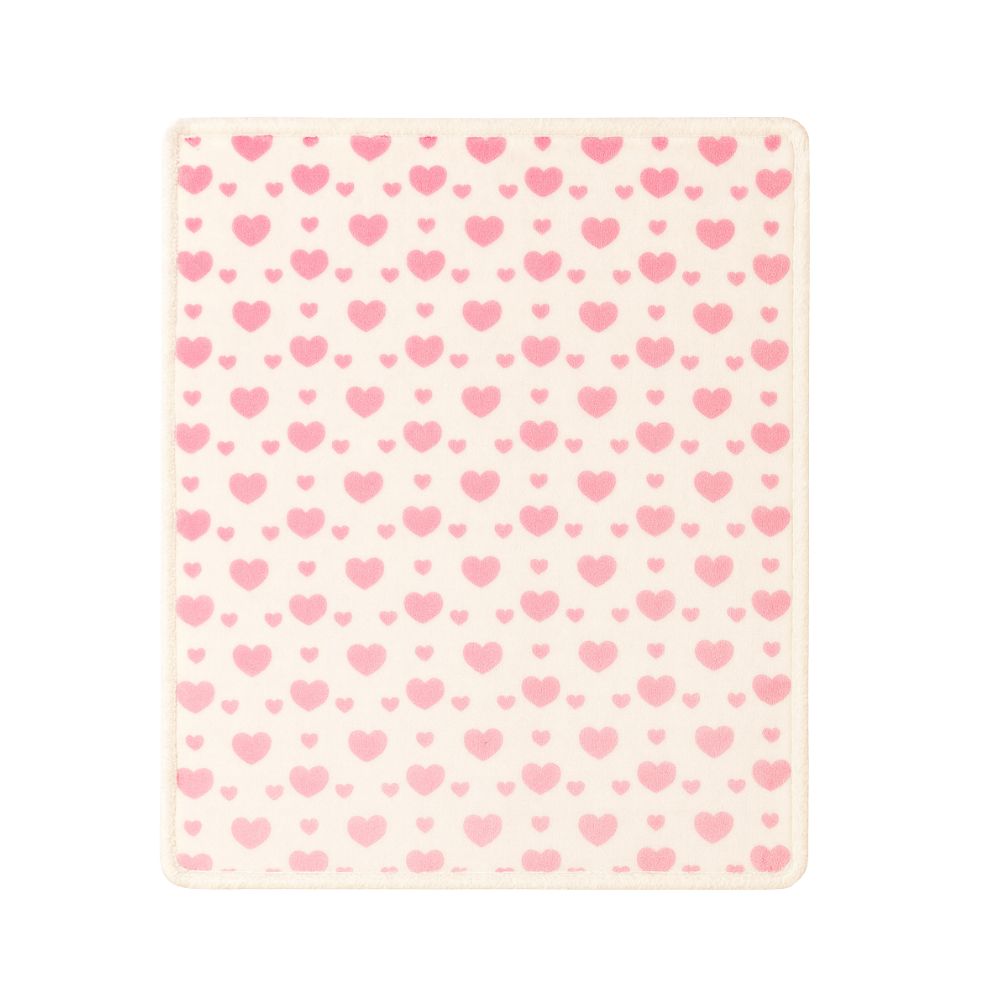 Winter Baby Blanket Heart