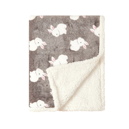 Couverture Bébé Hiver Lapin