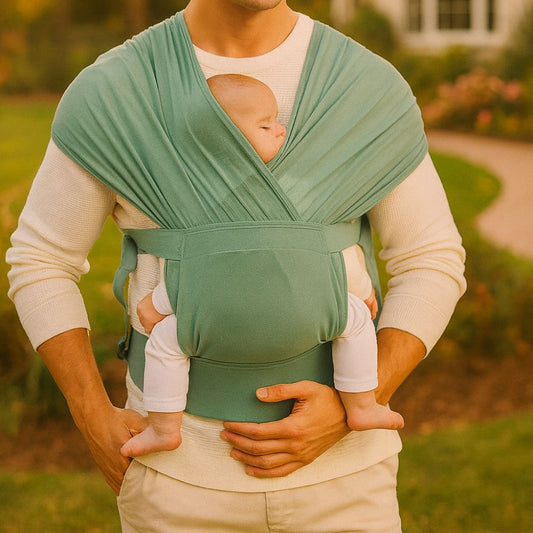 Écharpe wrap de portage ergonomique