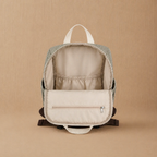 Striped Olive Baby Diaper Backpack