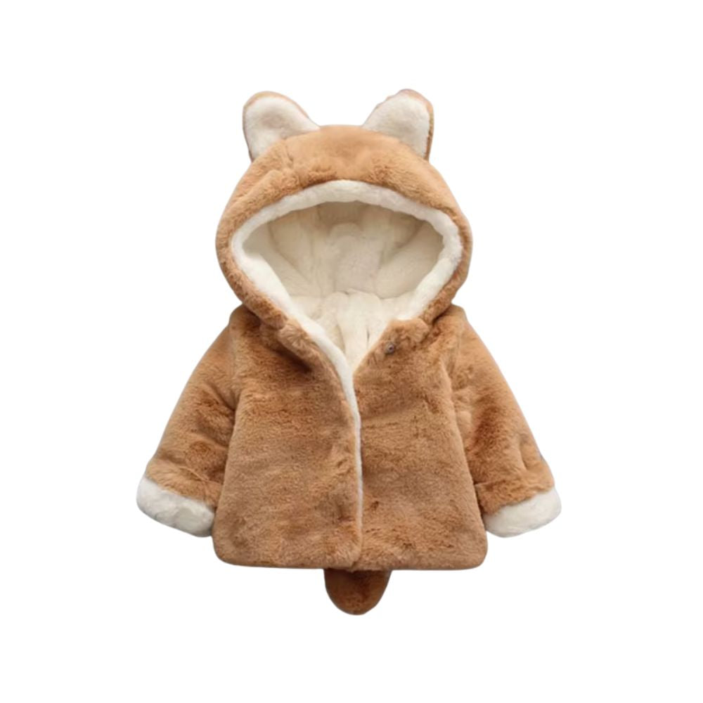 Baby Winter Polar Fleece Rabbit Coat