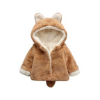 Baby Winter Polar Fleece Rabbit Coat