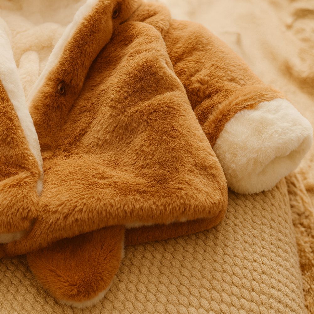 Baby Winter Polar Fleece Rabbit Coat