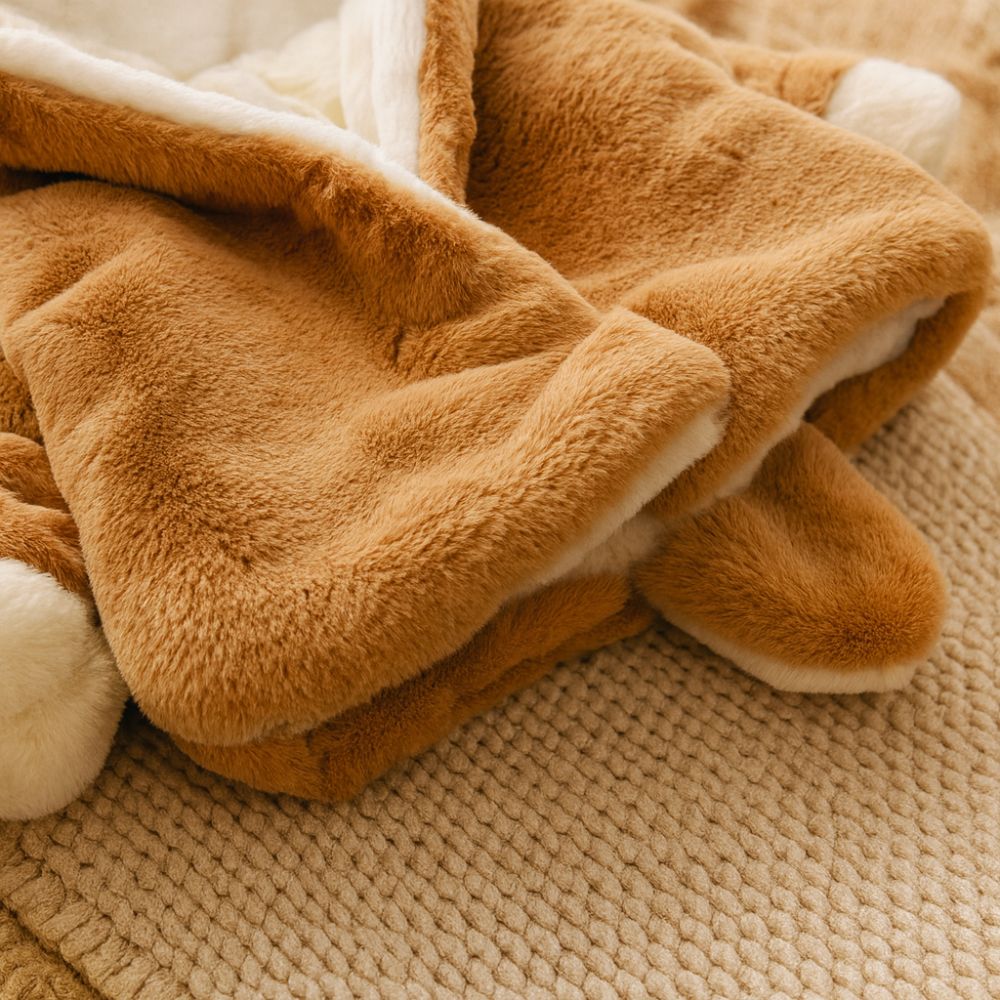 Baby Winter Polar Fleece Rabbit Coat