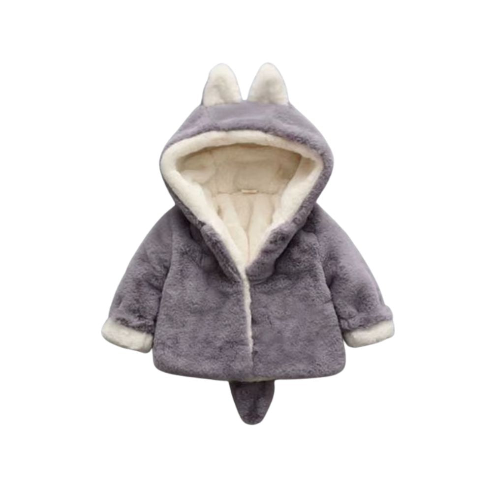 Baby Winter Polar Fleece Rabbit Coat