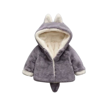 Manteau Bébé Hiver Polaire Lapin