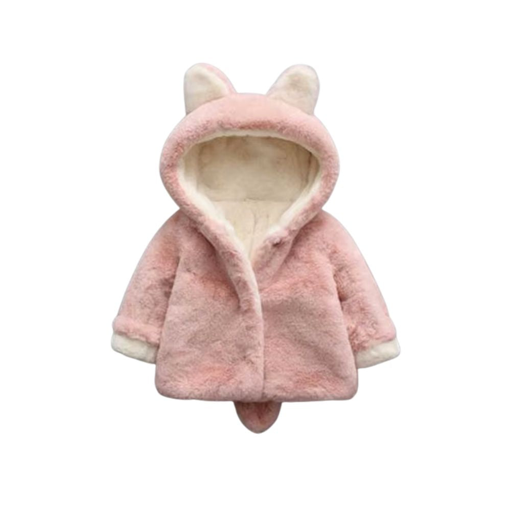 Baby Winter Polar Fleece Rabbit Coat