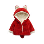 Baby Winter Polar Fleece Rabbit Coat