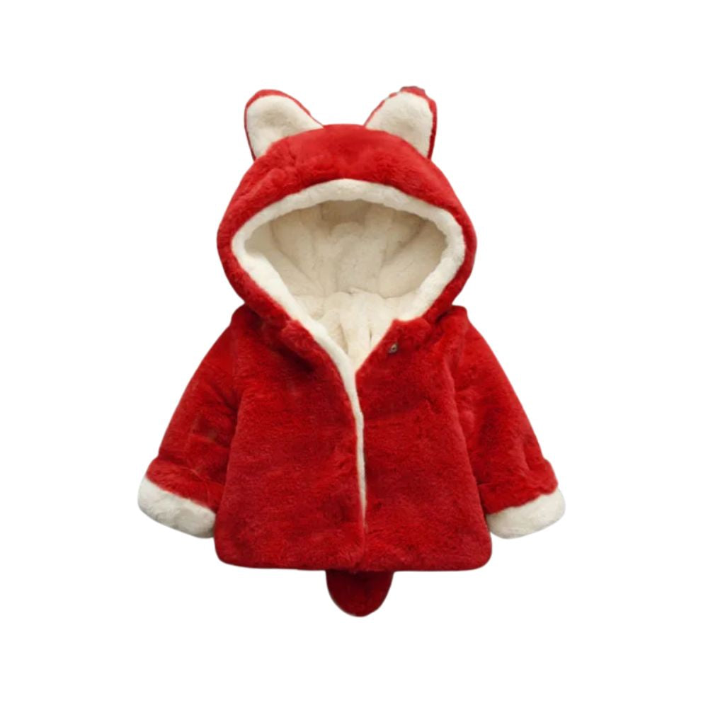 Baby Winter Polar Fleece Rabbit Coat