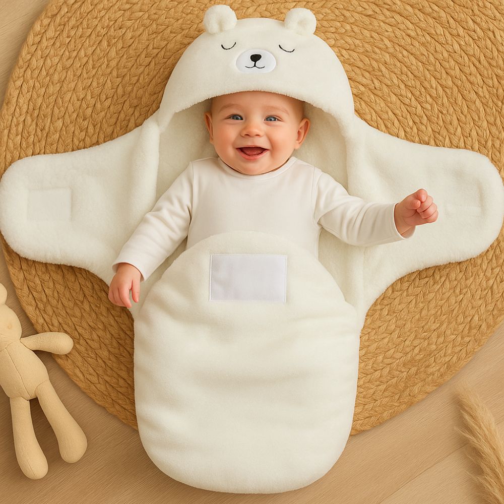Baby Winter Angel's Nest Sleep Sack Bear