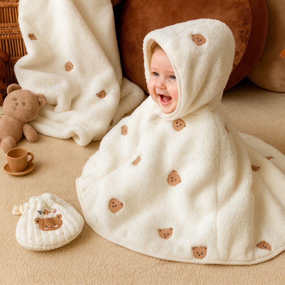 Baby Winter Poncho Cape