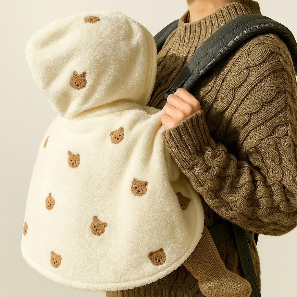 Baby Winter Poncho Cape