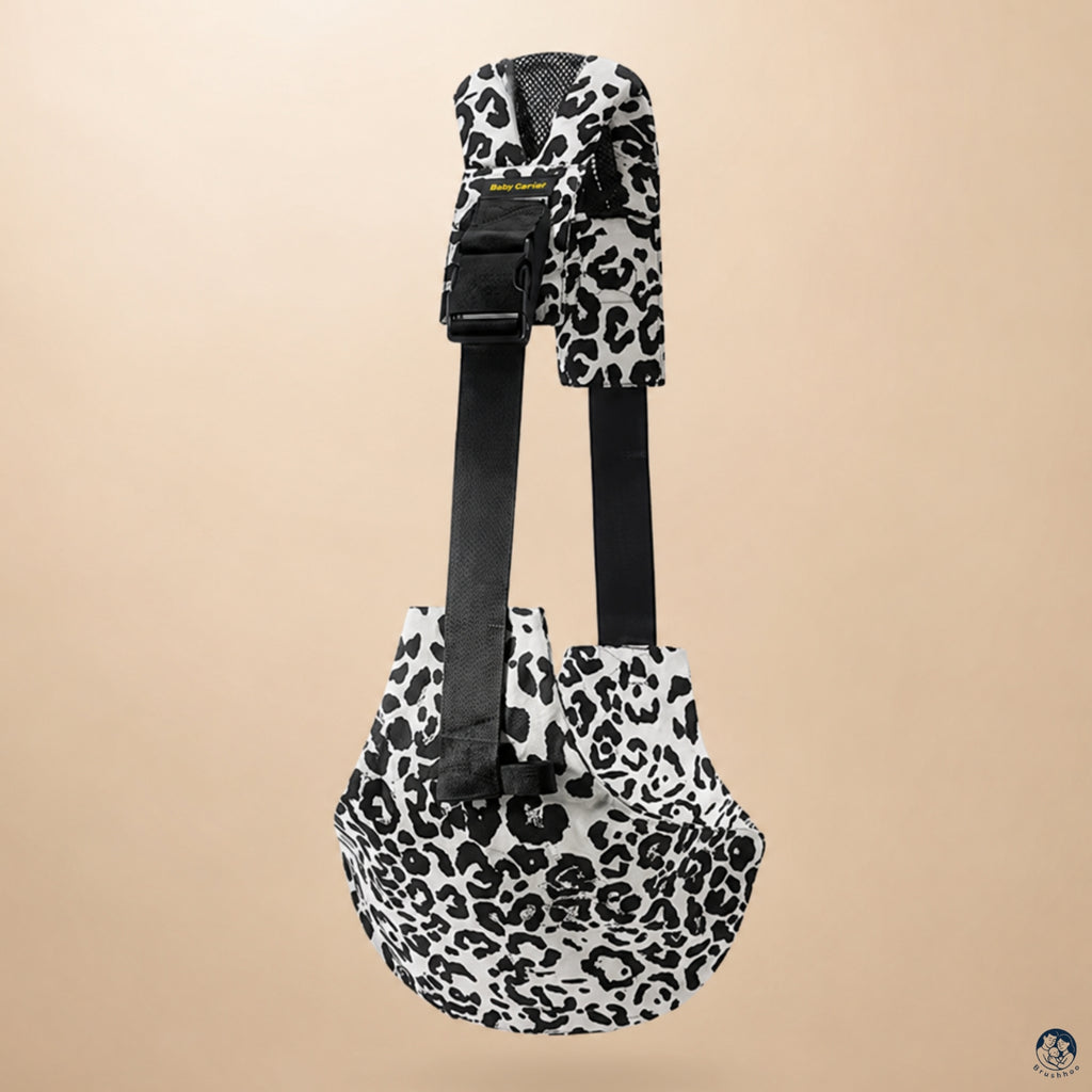Porte-Bébé Sling Léopard Ecru