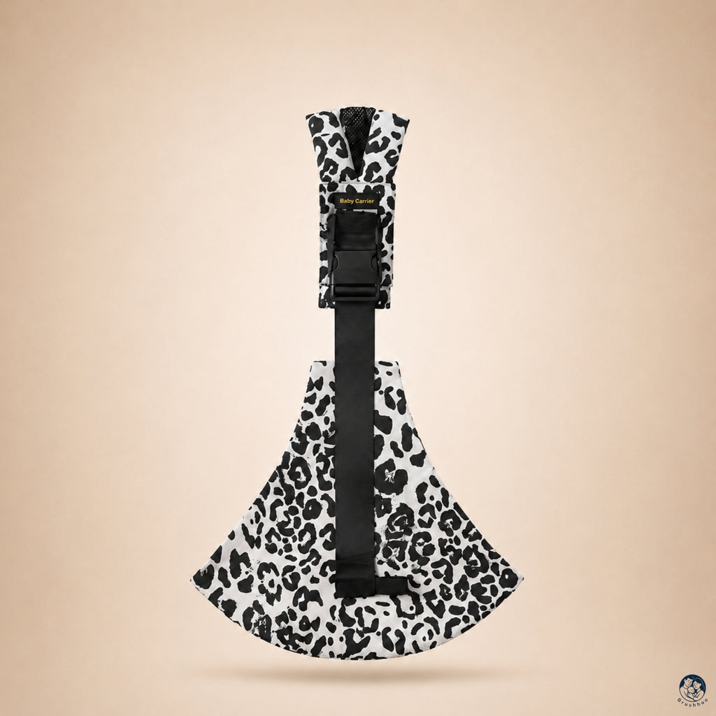 Porte-Bébé Sling Léopard Ecru