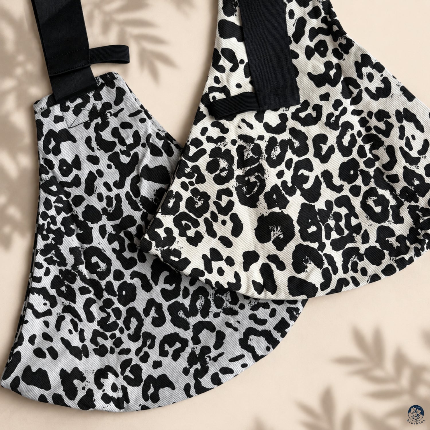 Porte-Bébé Sling Léopard Ecru