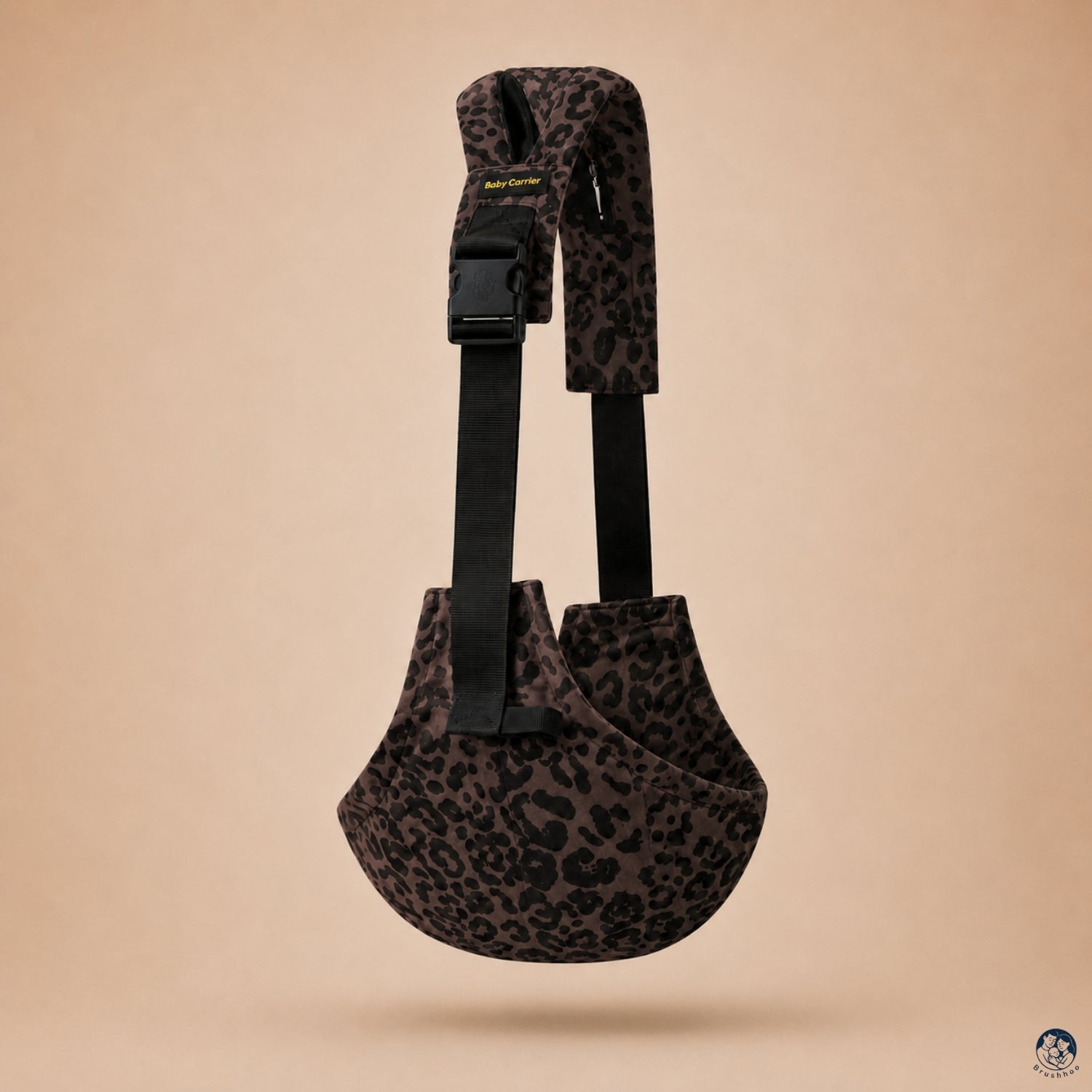 Porte-Bébé Sling Léopard Moka