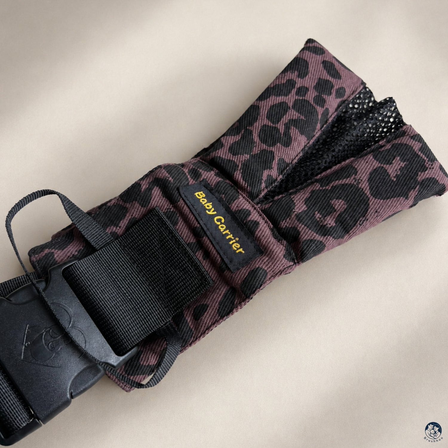 Porte-Bébé Sling Léopard Moka