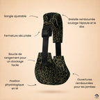 Porte-Bébé Sling Léopard Olive