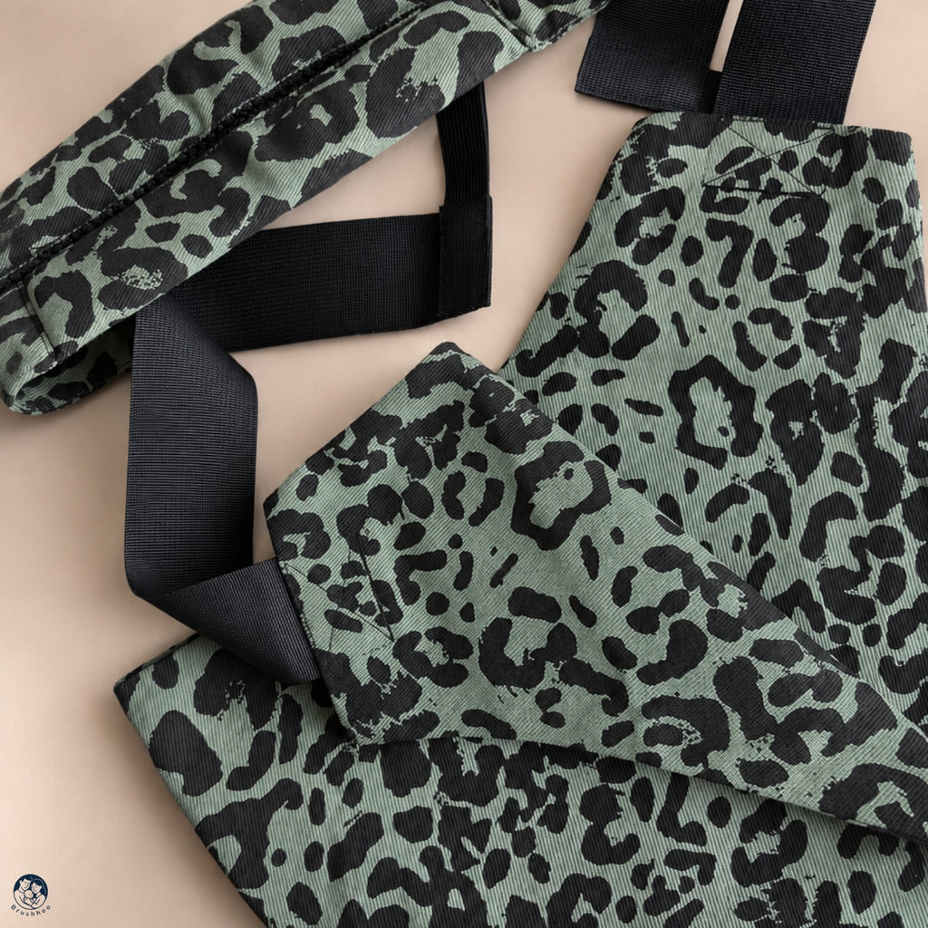 Porte-Bébé Sling Léopard Olive