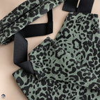Porte-Bébé Sling Léopard Olive